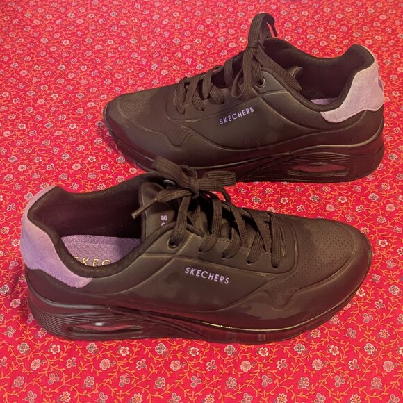 Skechers Street Uno Pop Back Sneaker Cooled Memory Foam BKPR Style 177092 - Picture 8 of 8